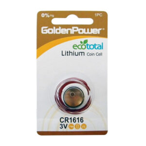 Lityum Düğme Pil 3V CR1616 GOLDENPOWER CR1616C0GC1E
