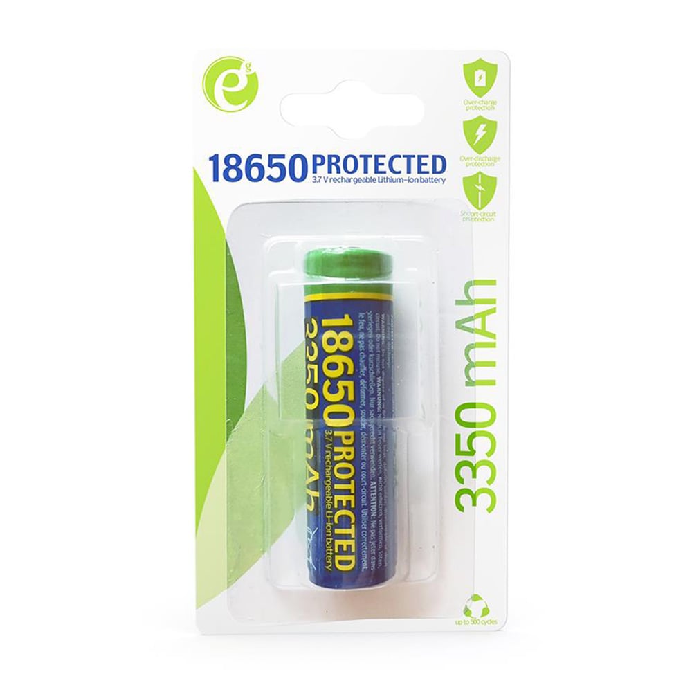 Şarj Edilebilir Lityum Pil 3.7V 18650 3350mAh 1 adet ENERGENIE EG-BA-18650/3350