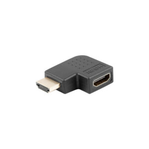 Lanberg AD-0035-BK Siyah Açılı HDMI Erkek/HDMI Dişi Adaptör