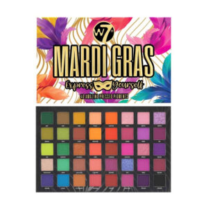 W7 Mardi Gras Preslenmiş Pigment Paleti