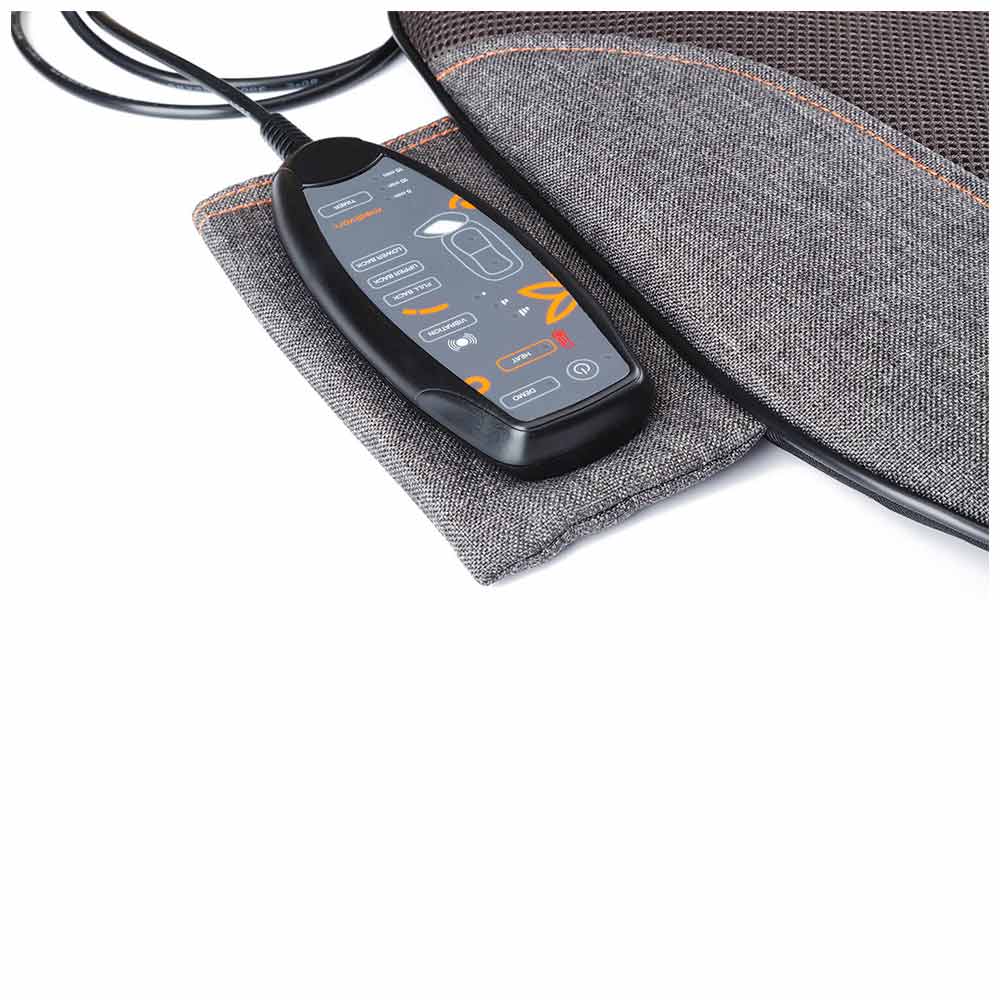 Massage Seat Cover MEDIVON Cosy Shiatsu grey