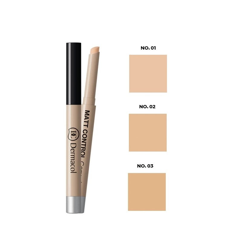 Dermacol Mat Kontrol Kapatıcı - 3 Ton Seçeneğiyle Mevcut