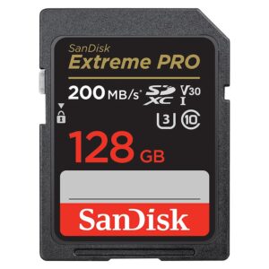 Sandisk Extreme Pro 128GB SDXC UHS-I Hafıza Kartı SDSDXXD-128G-GN4IN