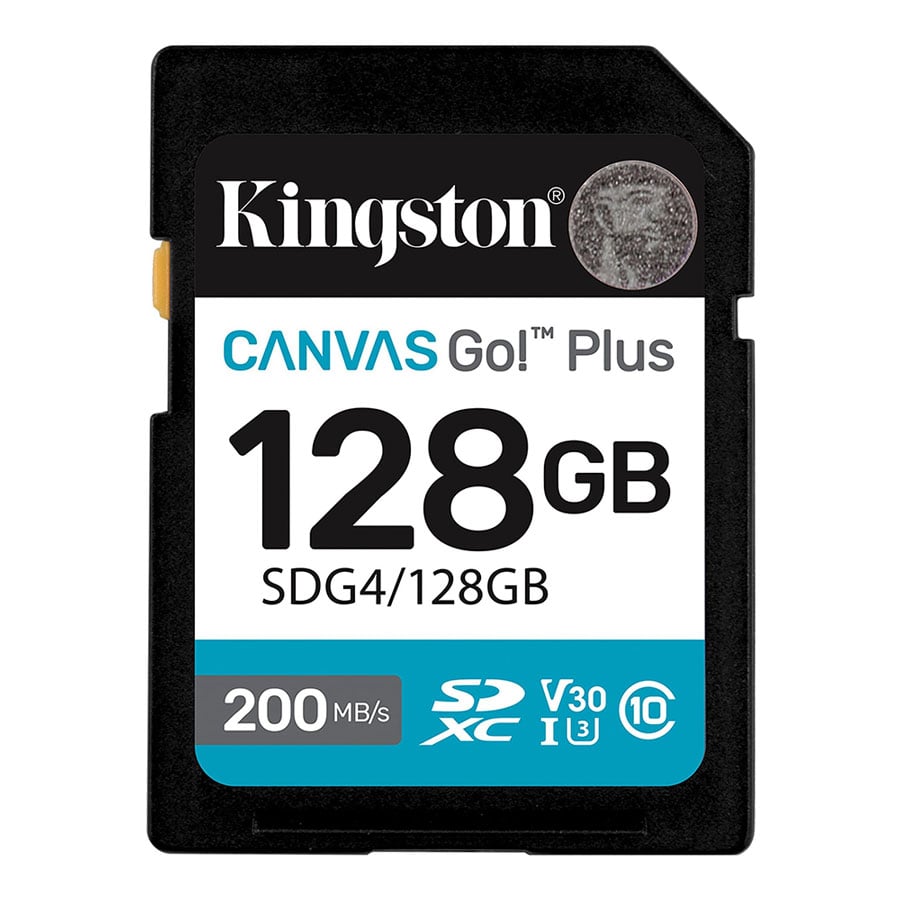 KINGSTON Canvas GO! Plus 128GB SDXC Hafıza Kartı SDG4/128GB
