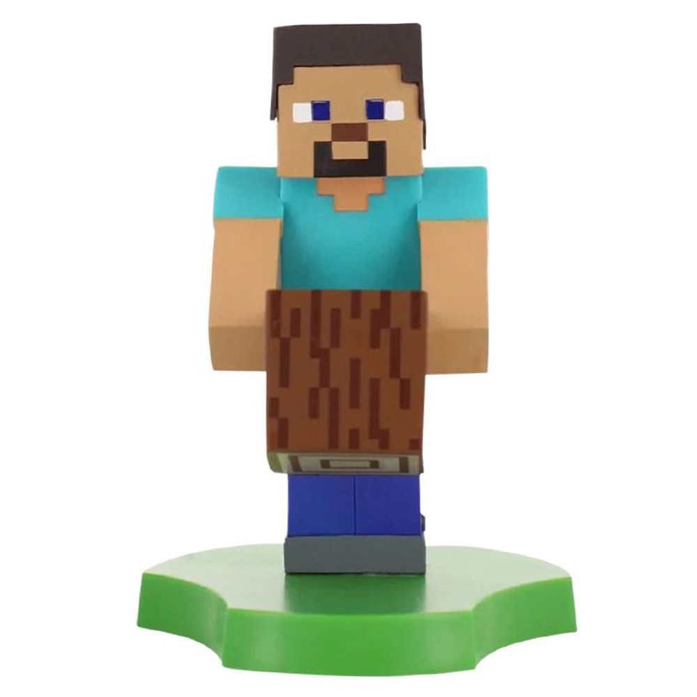 Action Figure ve Cihaz Tutucu CABLE GUYS Minecraft - Steve HDHMMC400730