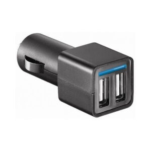 MINWA MW3399-1 Siyah 2 Yollu USB-A Araç Şarj Cihazı