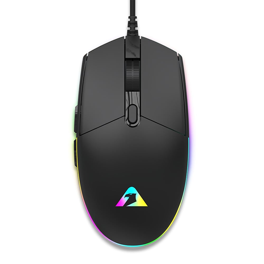 Gaming Kablolu Optik Mouse ARMAGGEDDON Raven III Sigma Stealth RGB RAVEN-III-SIGMA-B siyah