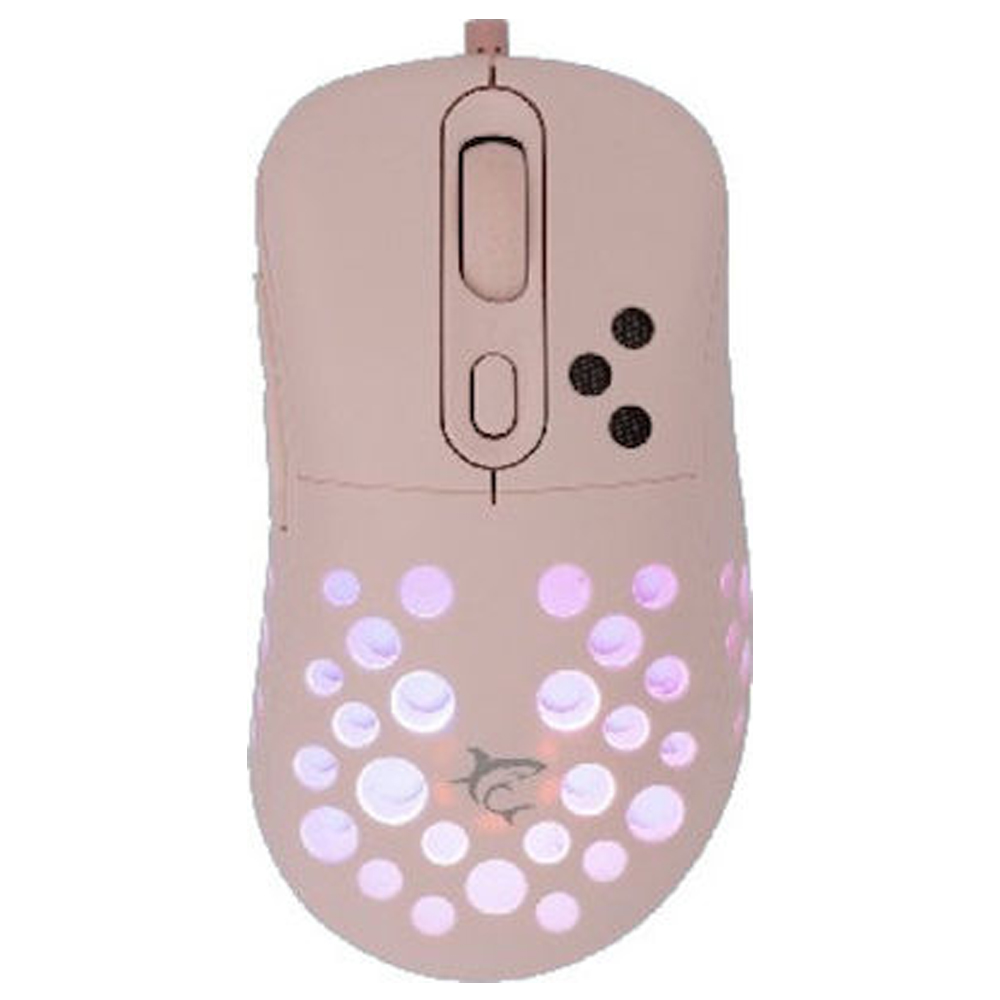 Gaming Kablolu Mouse Optical WHITE SHARK Azrael GM-5013 RGB pembe