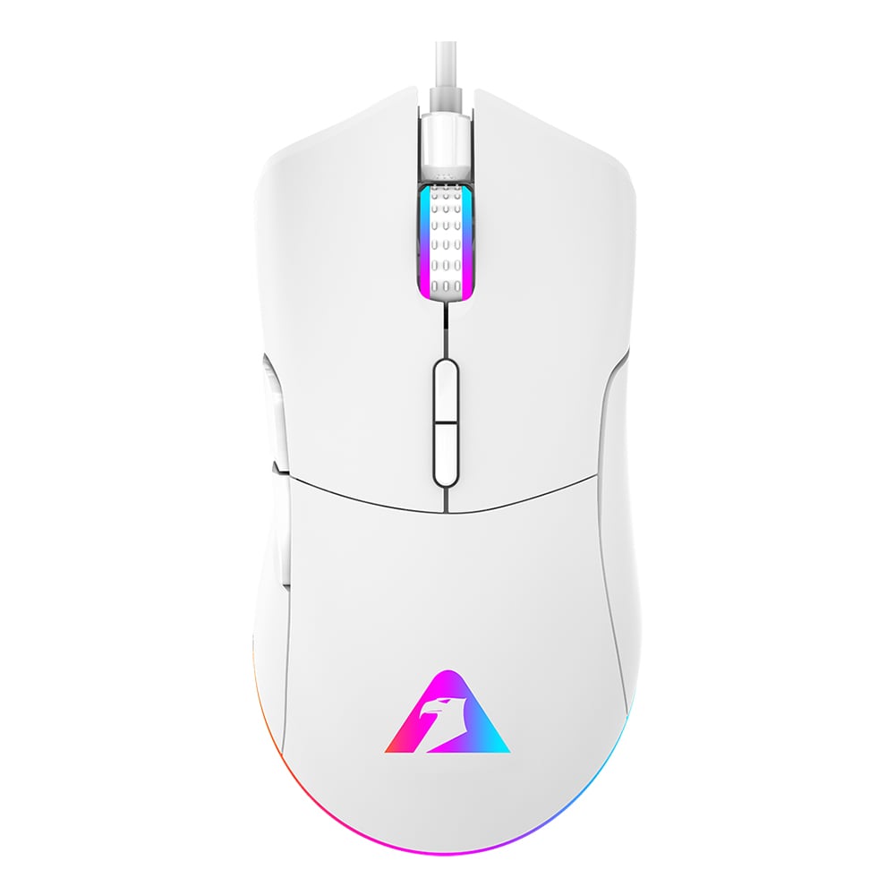 ARMAGGEDDON Falcon V Stealth RGB Kablolu Oyuncu Optik Mouse Beyaz FALCON-V-STEALTH-W