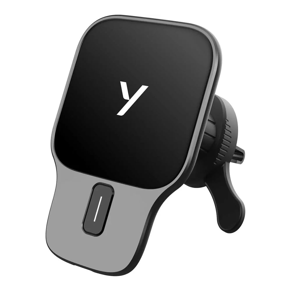 YENKEE MagPro YSM 620 Siyah/Gümüş Mobil Araç Tutucu + Kablosuz Şarj Cihazı
