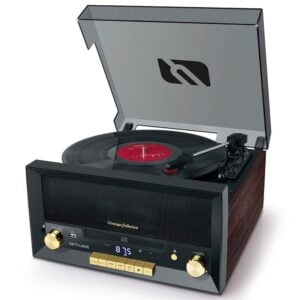 MUSE Retro MT-112 W Siyah Plak Çalar