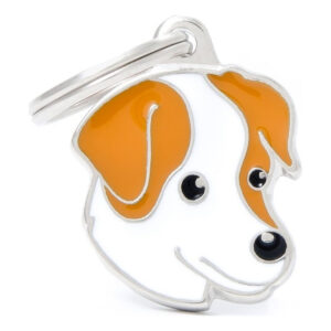 Arkadaşlar Beyaz & Kahverengi Jack Russell MF25ORANGE
