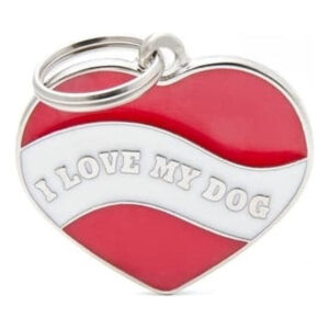 Charms Kalp Ben Köpeğimi Seviyorum CH07