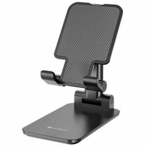 Mobil Telefon Standı LAMTECH 2'si 1 Arada Katlanabilir Stand LAM111689 Siyah