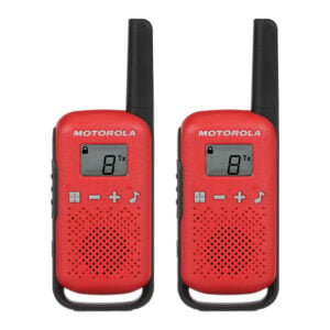 Motorola Talkabout T42 14587-0010 Kırmızı 2'li El Telsizi Seti