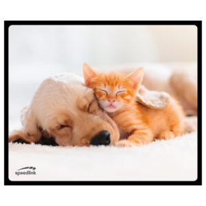 Mouse Pad SPEEDLINK Silk Dog & Cat SL-620000-DOG beyaz