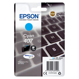 Mürekkep EPSON 407 C13T07U240 cam göbeği