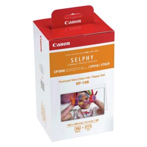 Mürekkep Renkli + 108 Adet Fotoğraf Kağıdı CANON RP-108
