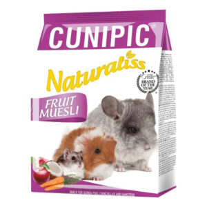 CUNIPIC Naturaliss Meyve Atıştırmalığı - Kobaylar, Hamsterler, Şinşillalar için 60g