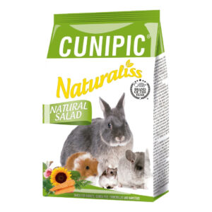 CUNIPIC Naturaliss Tavşan, Kobay, Hamster ve Şinşilla için Salata Atıştırmalığı 60g