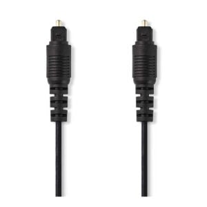 NEDIS CAGB25000BK50 5m Optik Toslink Erkek/Erkek Ses Kablosu Siyah