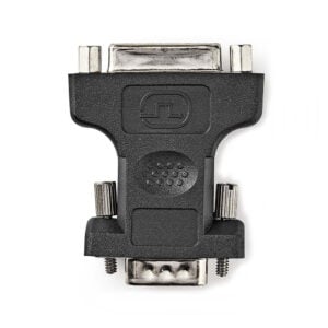 NEDIS CCGP32901BK Siyah VGA Erkek/DVI-I Dişi Adaptör