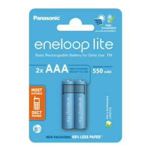 Şarjlı Ni-MH Pil AAA 550mAh 2 Adet ENELOOP BK-4LCCE/2BE