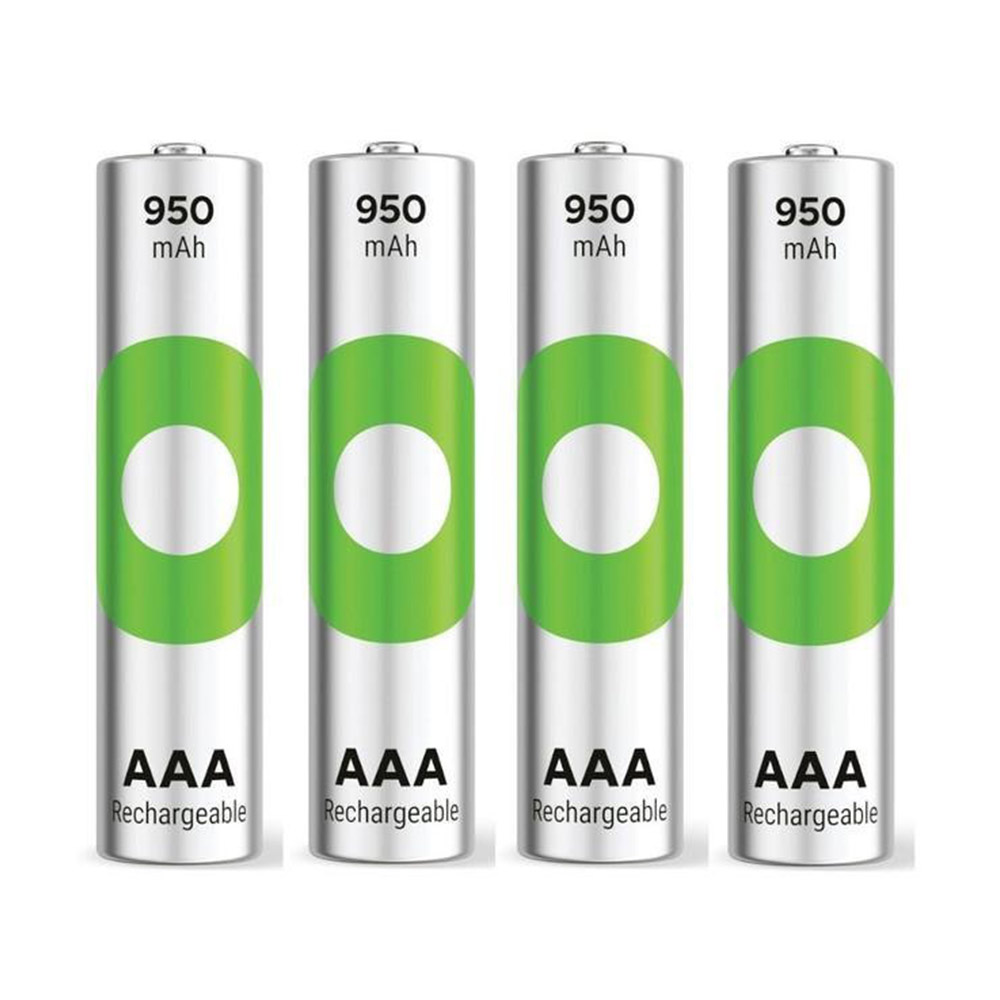 Şarjlı Ni-MH Pil 1.2V AAA 950mAh 4'lü GP ReCyko GPRHC103E042