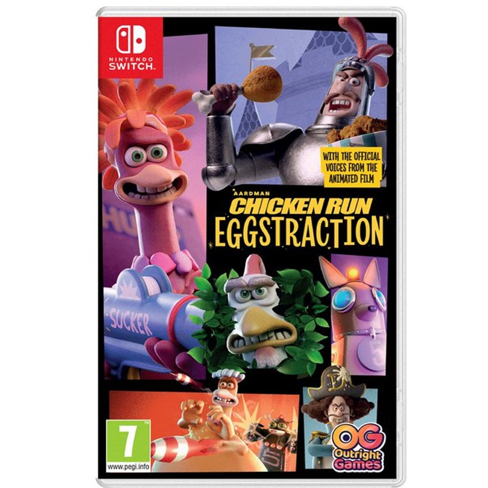Nintendo Switch oyunu Chicken Run Eggstraction