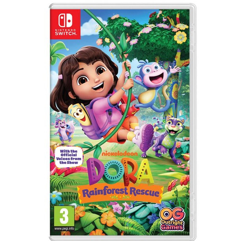 Nintendo Switch Oyunu Dora Yağmur Ormanı Kurtarma