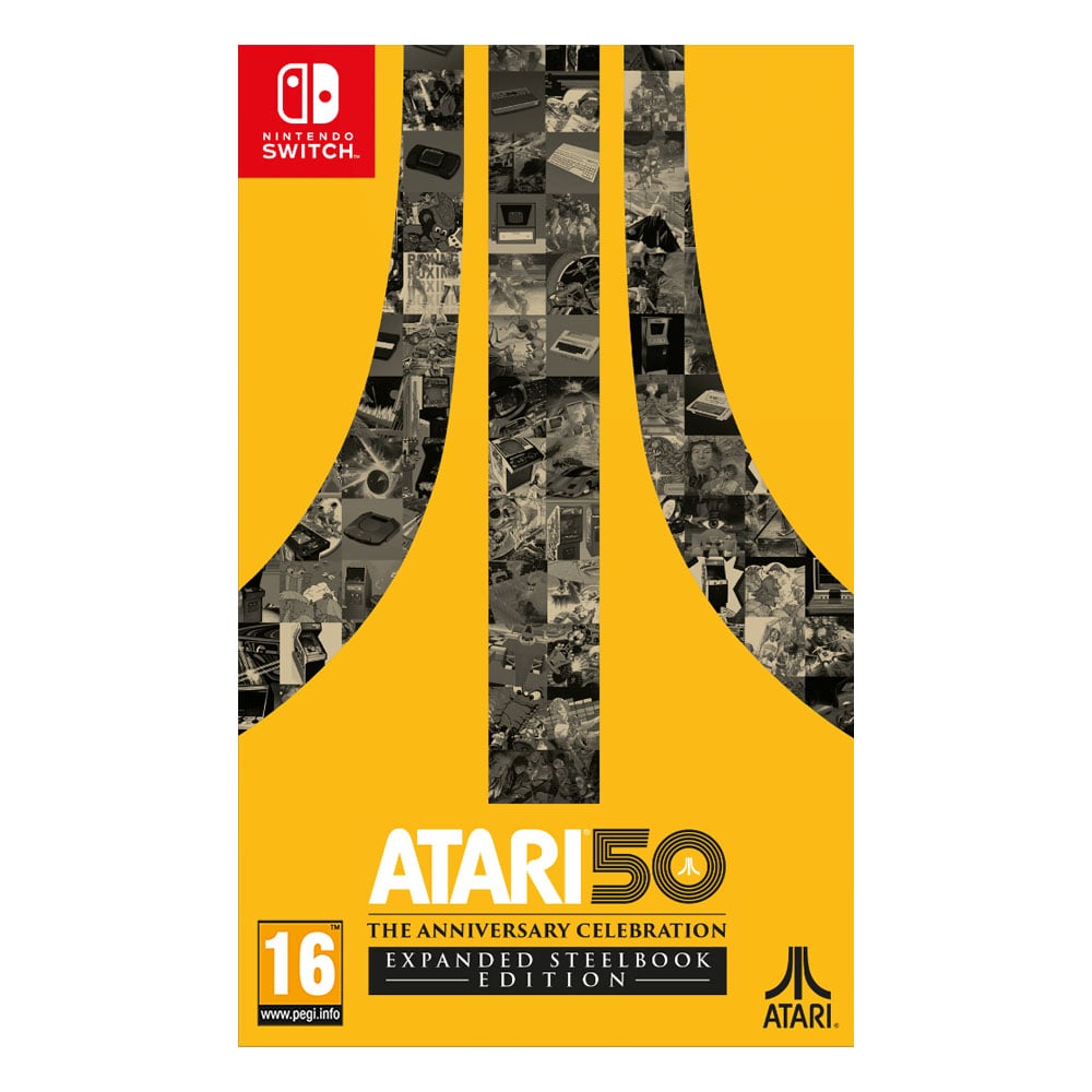 Nintendo Switch Oyunu Atari 50: Yıldönümü Kutlaması Genişletilmiş Steelbook Sürümü