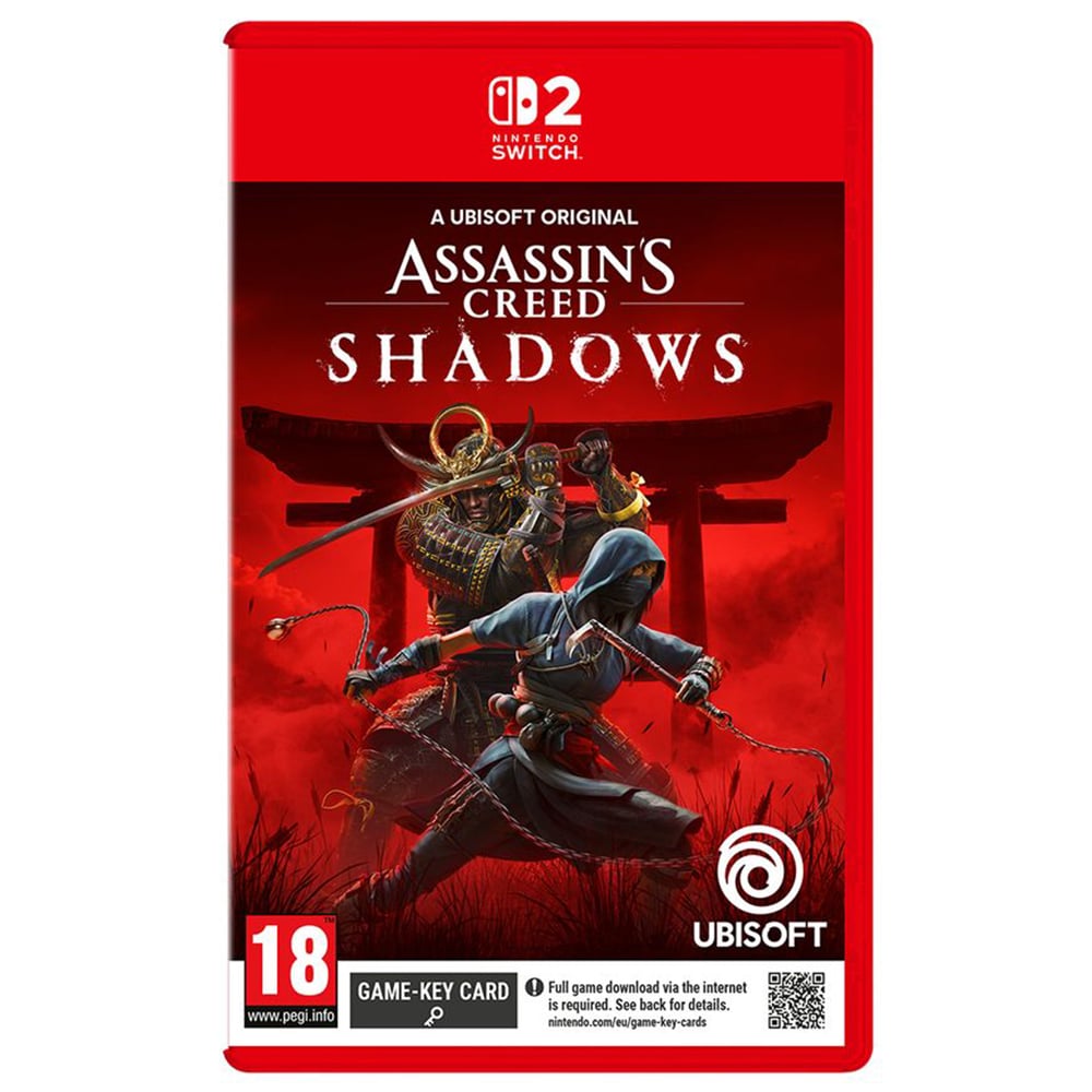 Nintendo Switch 2 Oyunu Assassin's Creed Shadows (Oyun Anahtarı Kartı)