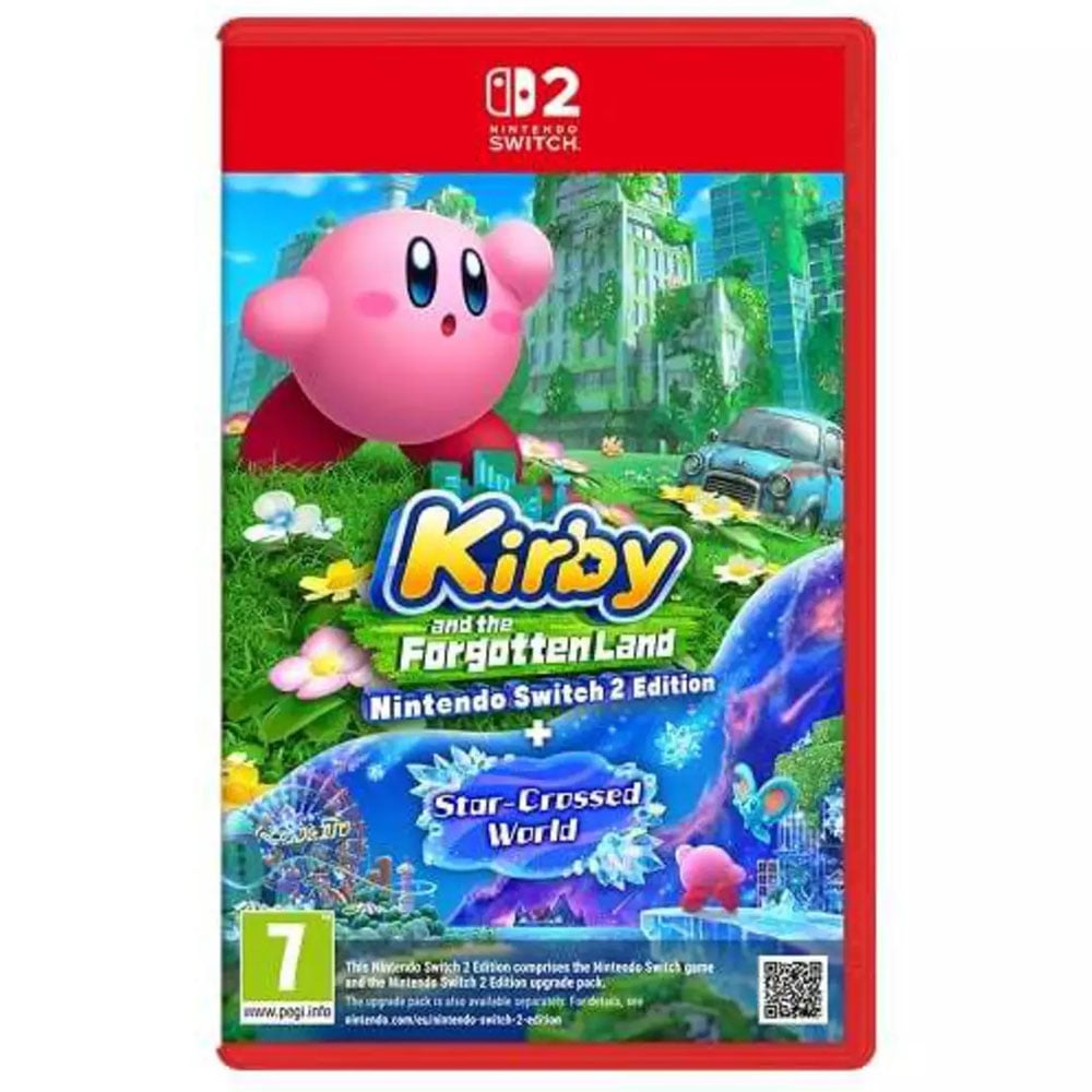 Nintendo Switch 2 oyunu Kirby and the Forgotten Land + Star-Crossed World