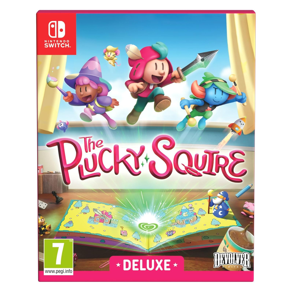 Nintendo Switch oyunu The Plucky Squire - Devolver Deluxe Edition