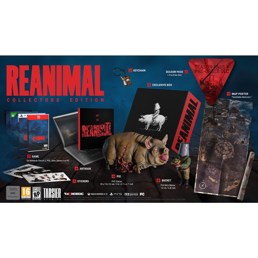 Nintendo Switch 2 oyunu Reanimal (Oyun Anahtarı Kartı) Koleksiyoncu Sürümü