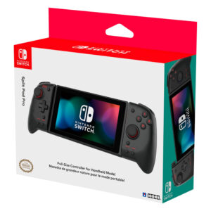 Nintendo Switch için HORI Split Pad Pro şeffaf siyah oyun kolu