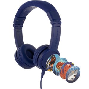 ONANOFF Kids BuddyPhones Explore+ BP-EXPLOREP-DB mikrofonlu kulaklık derin mavi