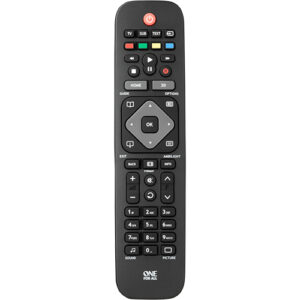 ONE FOR ALL URC-1913 Philips TV'ler için Siyah Uzaktan Kumanda