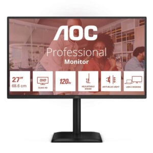 AOC 27" Q27E4CV QHD IPS PC Monitör Siyah