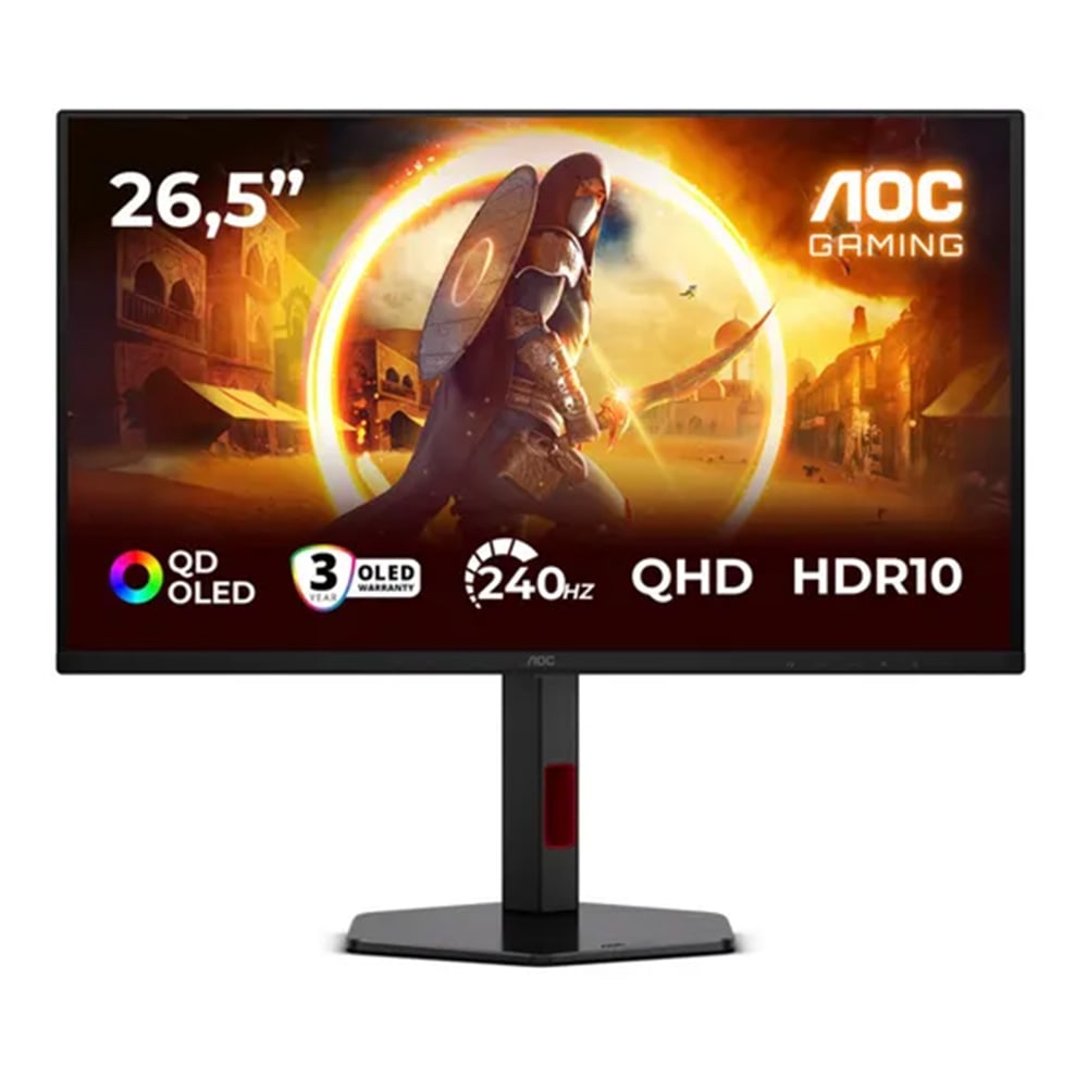 AOC Q27G4ZDR 26,5" QHD QD-OLED Siyah PC Monitör