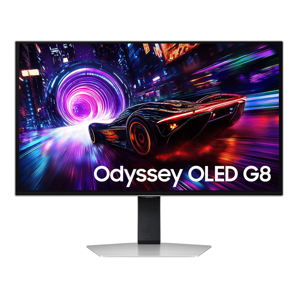 27" SAMSUNG Odyssey G8 (G81SF) Oyun Monitörü LS27FG812SUXEN 4K UHD OLED Gümüş