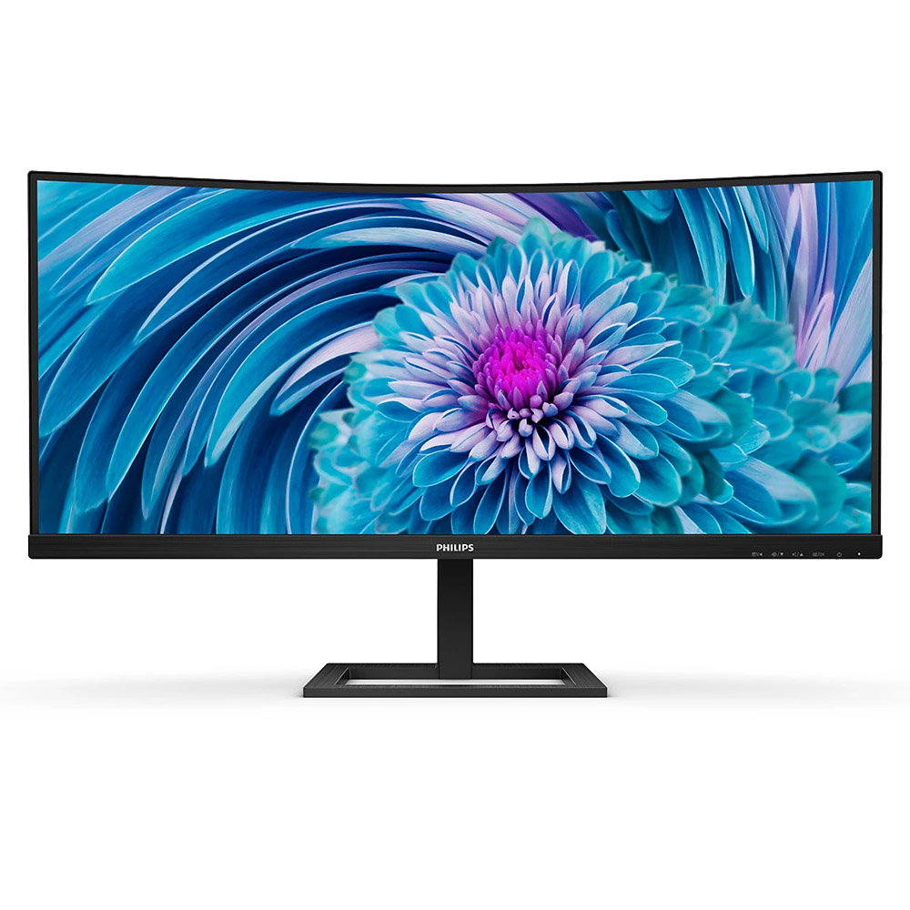 PHILIPS 34" Curved E-Line 346E2CUAE/00 WQHD VA LCD WLED Siyah PC Monitör