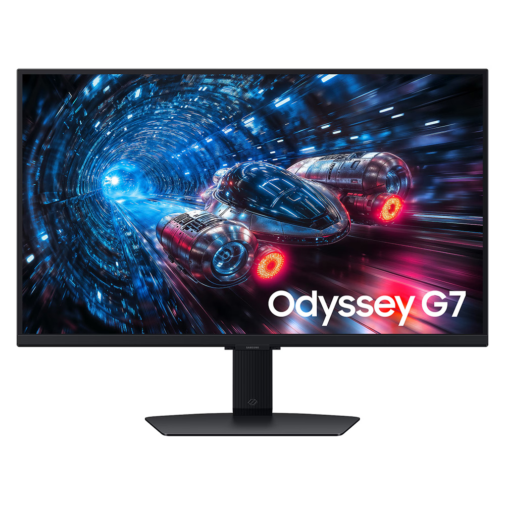 PC Monitör 27" SAMSUNG Odyssey G7 G70F Oyuncu LS27FG702EUXEN 4K UHD IPS LED siyah