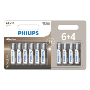 PHILIPS LR6A10BP/GRS Alkalin Pil 1.5V AA 10'lu
