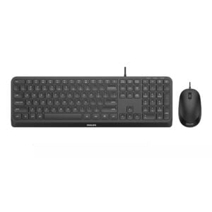 PHILIPS USB SPT6207B/00 Siyah Kablolu Klavye + Mouse ABD