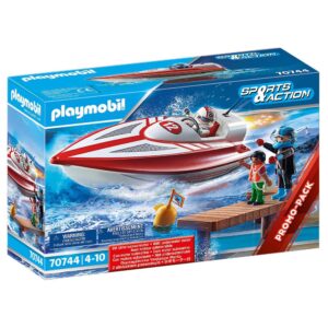 PLAYMOBIL Spor & Aksiyon: Hız Teknesi Yarışçısı 70744