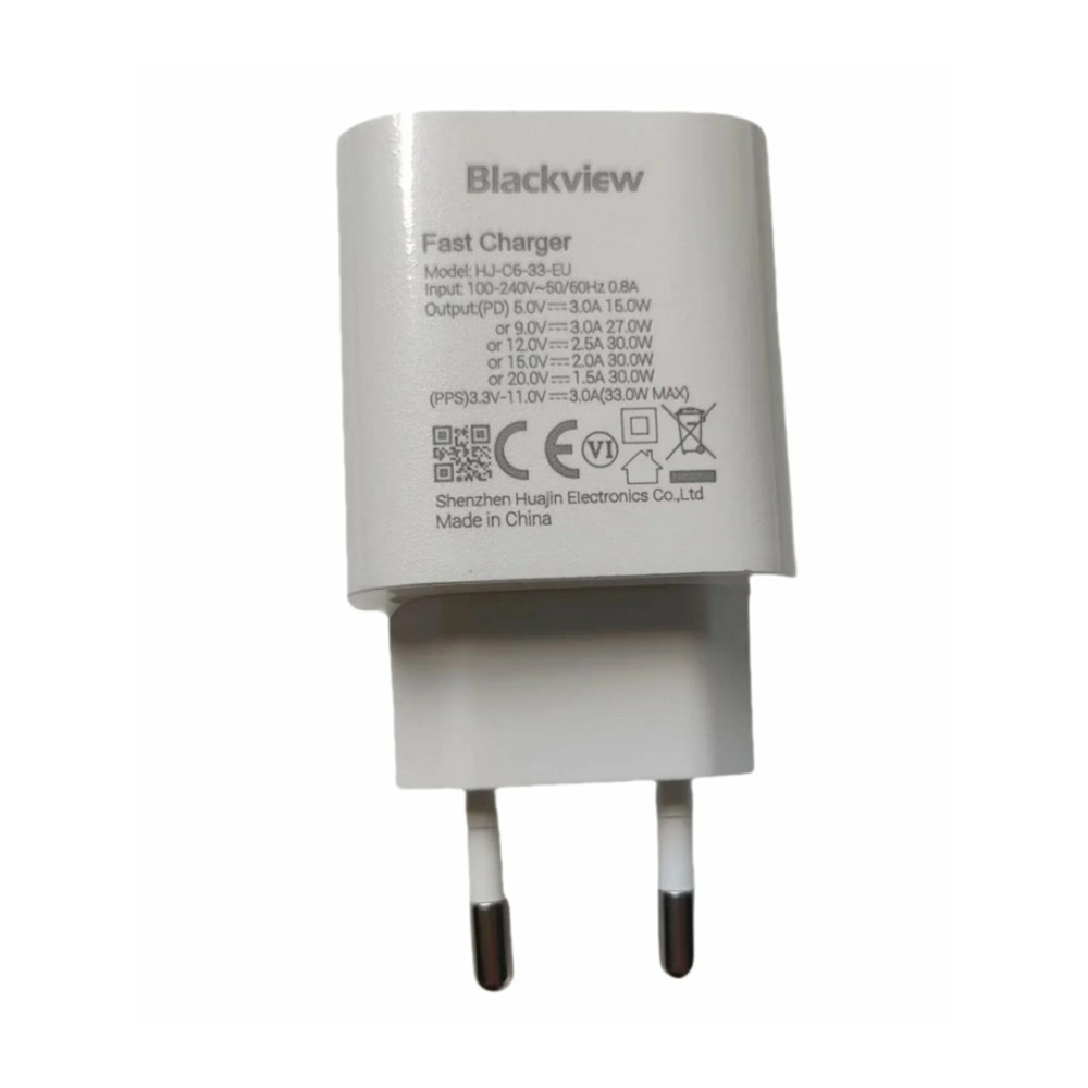 Blackview HJ-C6-33-EU AB Beyaz 33W GaN USB-C Duvar Şarj Cihazı