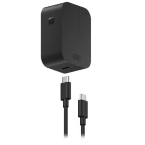 Microsoft Surface 45W USB-C Duvar Şarj Cihazı EP2-29827 Siyah UK