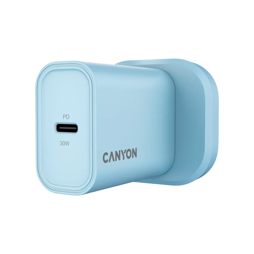 CANYON OnCharge 30W USB-C Duvar Şarj CNE-CHAP30CLLBL-UK Mavi