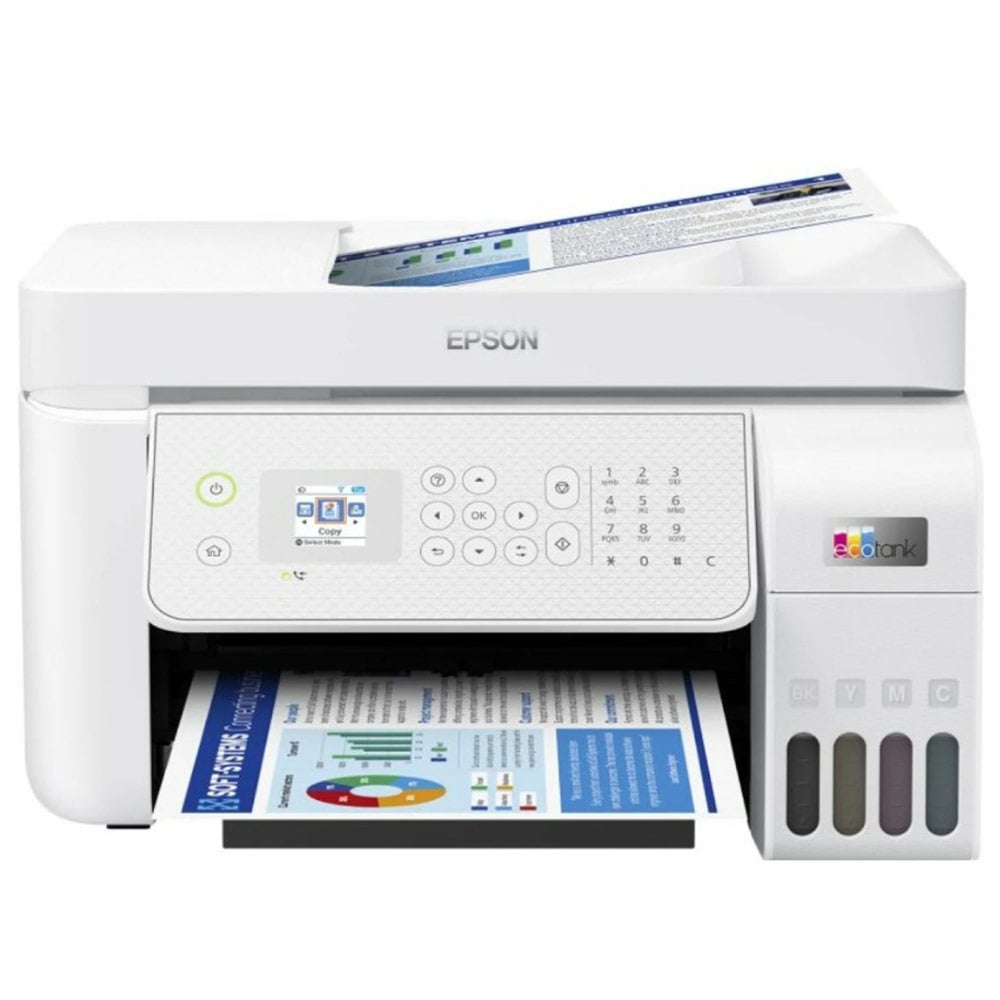 EPSON EcoTank L5316 C11CJ65413 Beyaz Çok Fonksiyonlu Yazıcı (Faxlı)